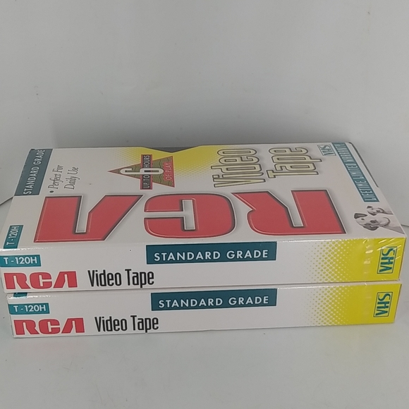 2 VHS TAPES by RCA - Picture 2 of 4